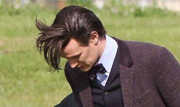 Doctor Who Star Matt Smith Forced To Wear A Wig As He Films His