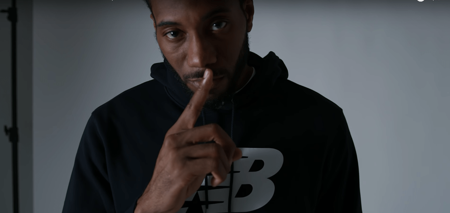 kawhi commercial new balance