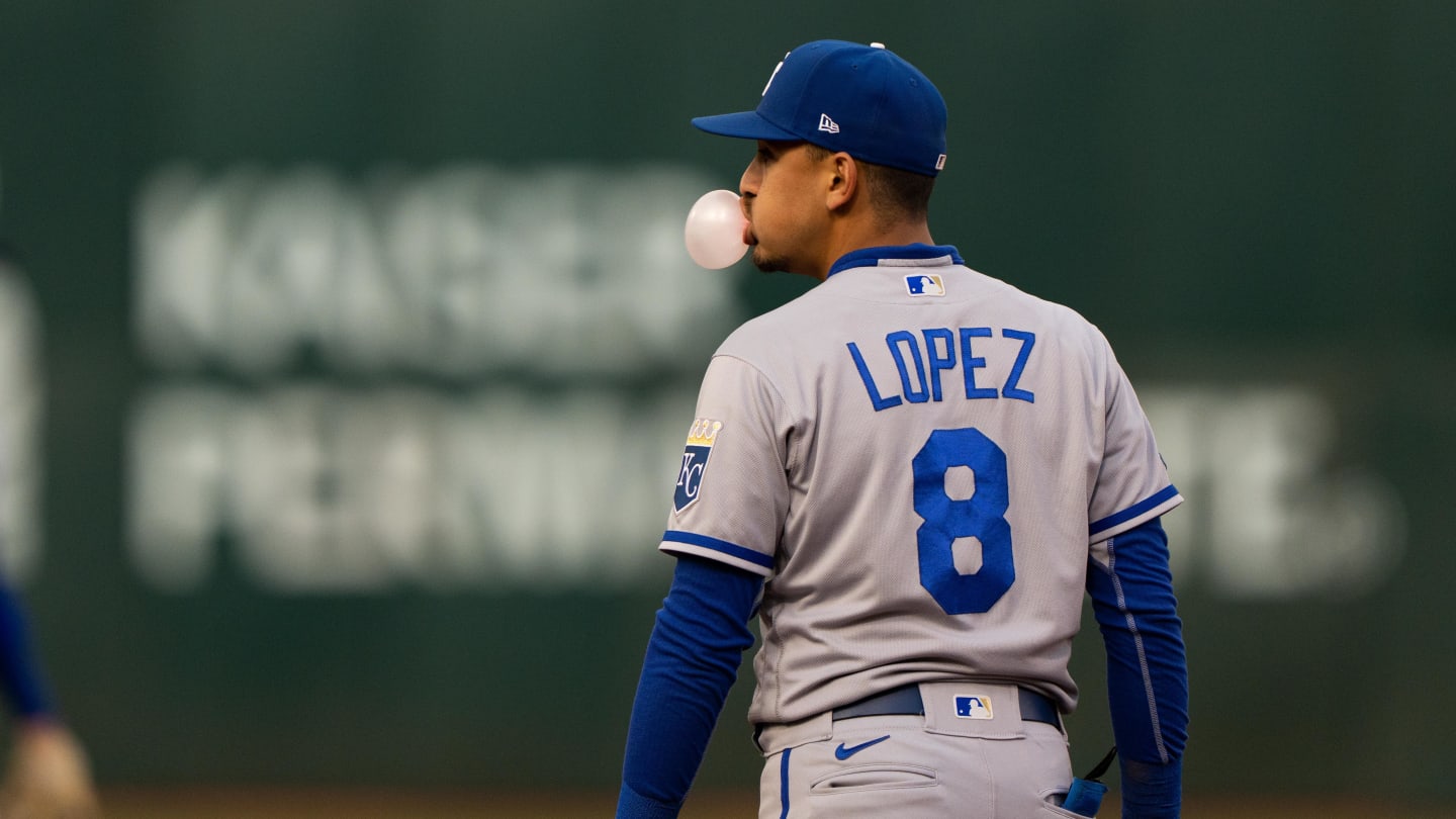 When former Royals' star Nicky Lopez left fans in stitches with