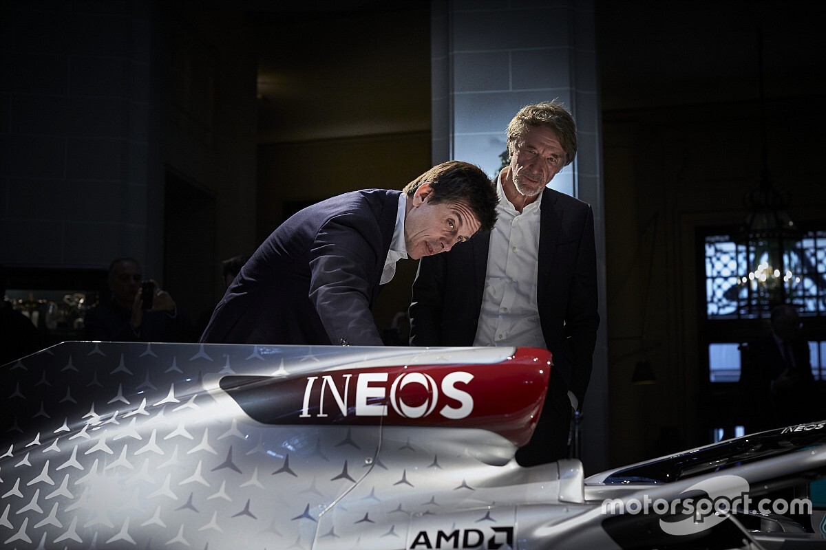 ineos buying mercedes f1