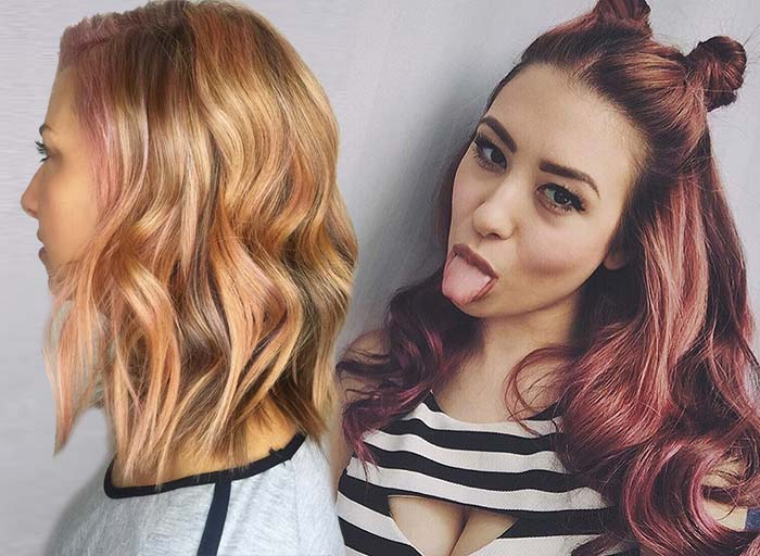 65 Rose Gold Hair Color Ideas For 2017 Rose Gold Hair Tips