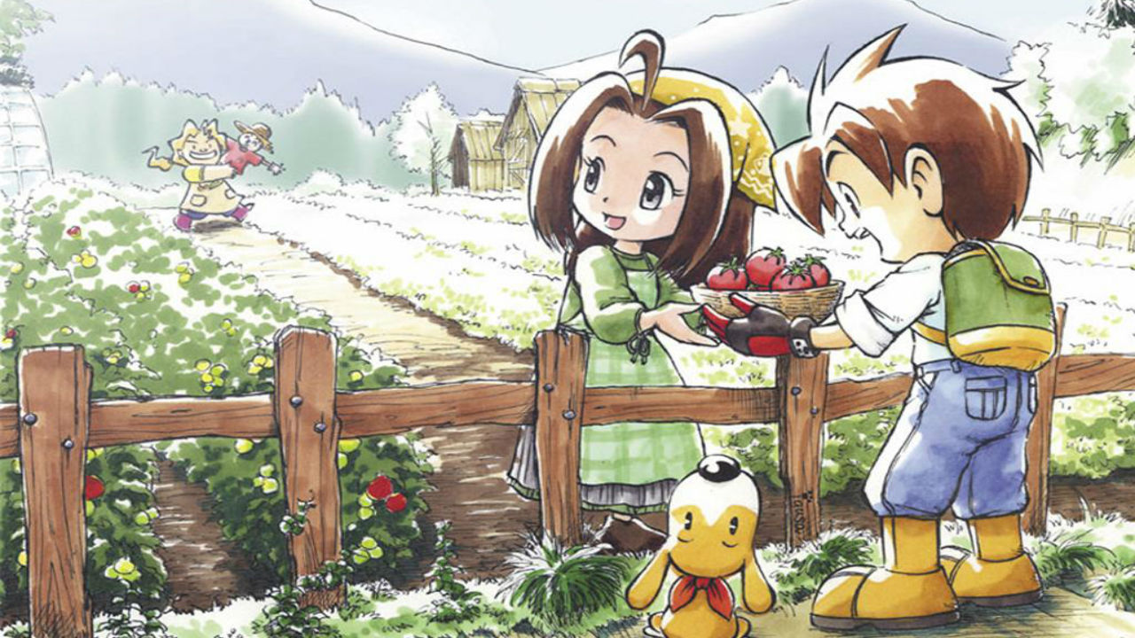 harvest moon 3ds skytree village