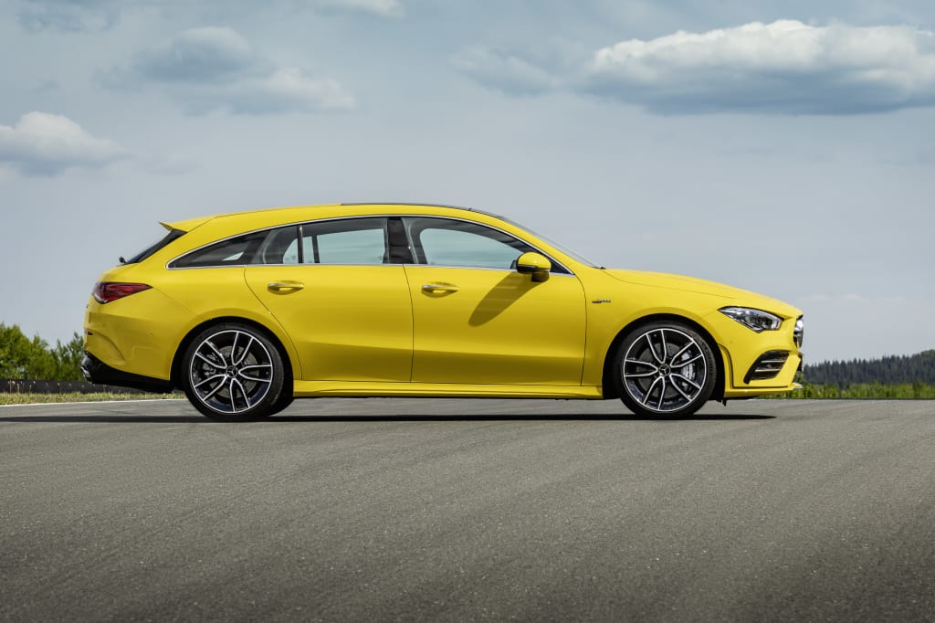 Mercedes Amg Cla 35 Shooting Brake Unveiled