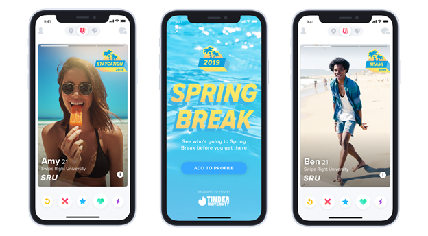 Tinder Launches A Spring Break Mode Techcrunch