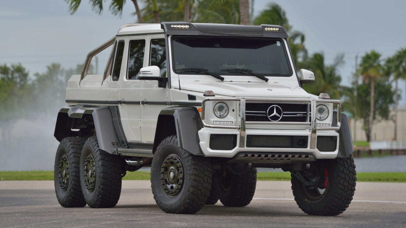 Mecum Auctioning Rare Mercedes Benz G63 Amg 6x6