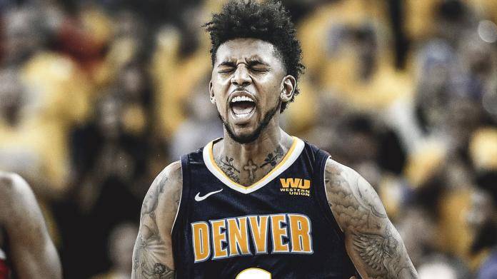 nick young nuggets jersey