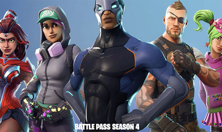 fortnite season 4 ends epic removes battle royale rewards ahead of season 5 start time - fortnite season 4 battle pass rewards