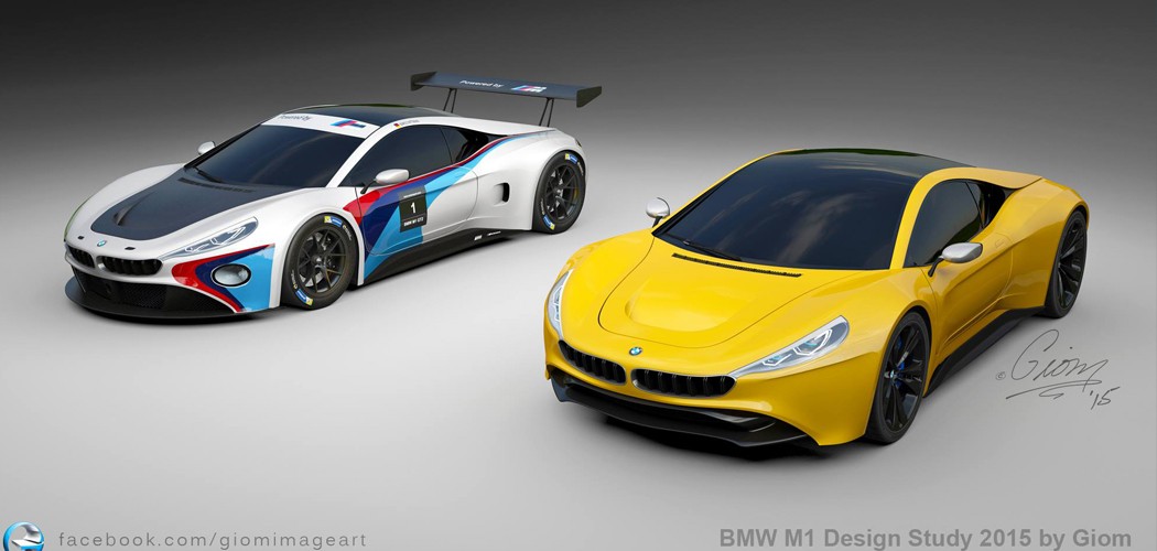 Bmw M1 Design Study Supercar