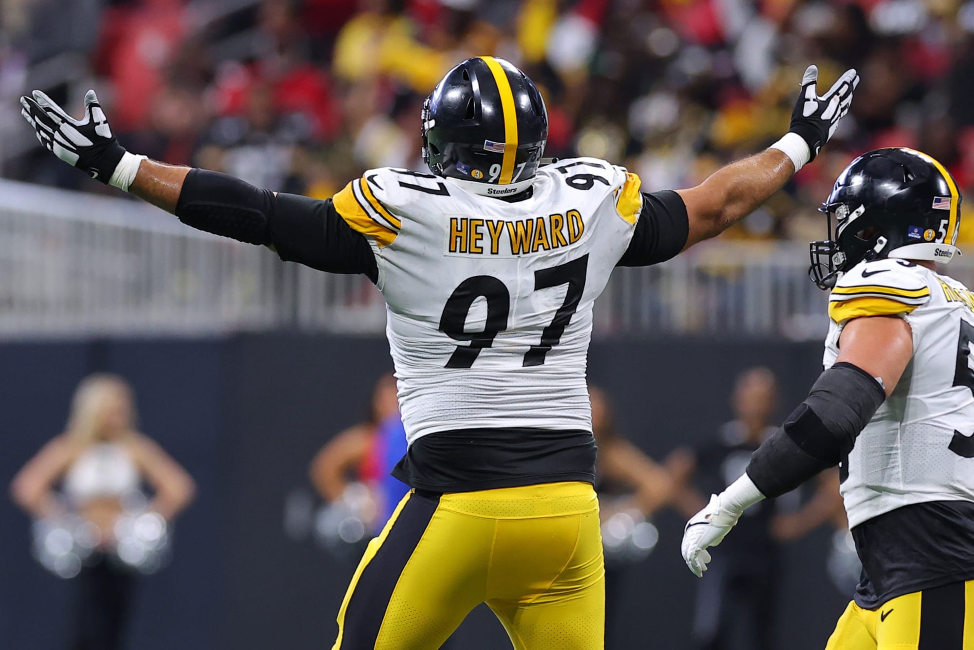 Cam Heyward at Super Bowl LVII  Pittsburgh Steelers 