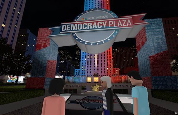 Nbc Will Stream The Debates And Other Election Coverage In Vr Starting Tonight Techcrunch - roblox debate center