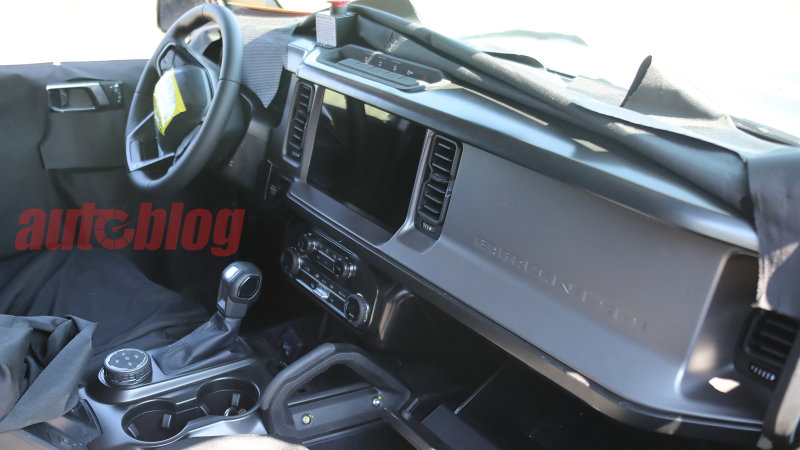Fresh Spy Photos Reveal Most Of The 2021 Ford Bronco S Dashboard
