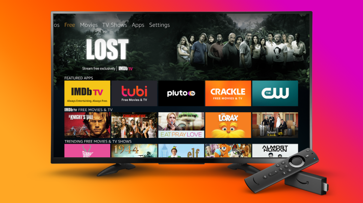 Amazon Fire TV adds a Free tab featuring apps, movies, TV and news |  TechCrunch