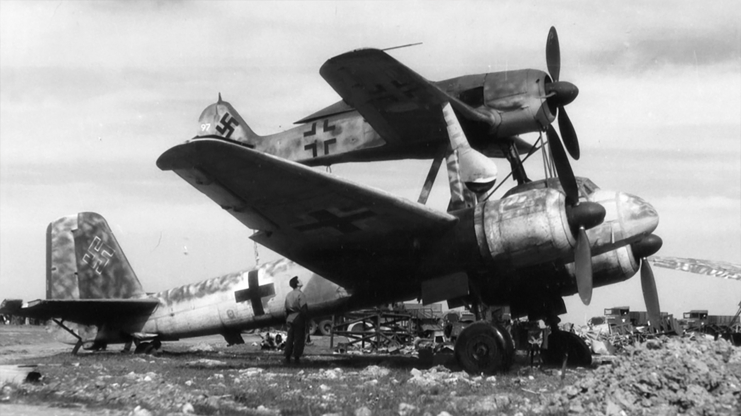 Recalling The Nazis' Bizarre Piggyback Bombers 80 Years