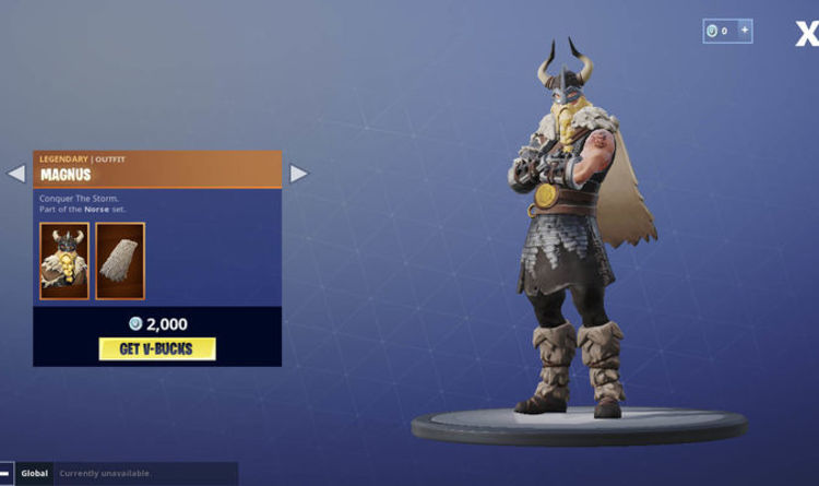 fortnite item shop update how to get the magnus skin in august 16 item shop - fortnite v bucks shop