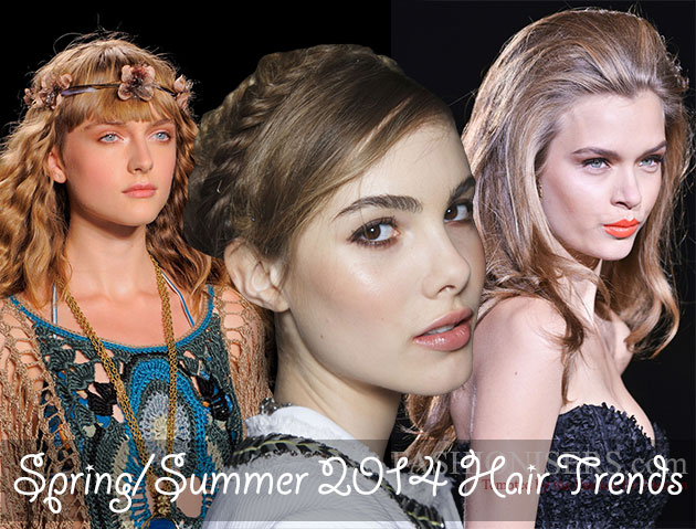 Spring Summer 2014 Hairstyle Trends Fashionisers C