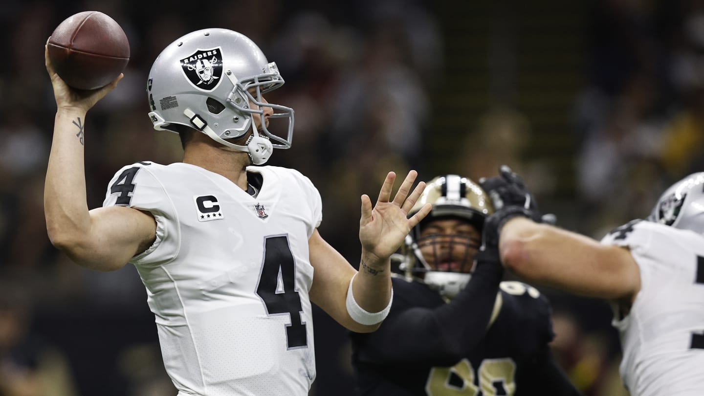 Derek Carr and the Saints' offense showed potential in fits and