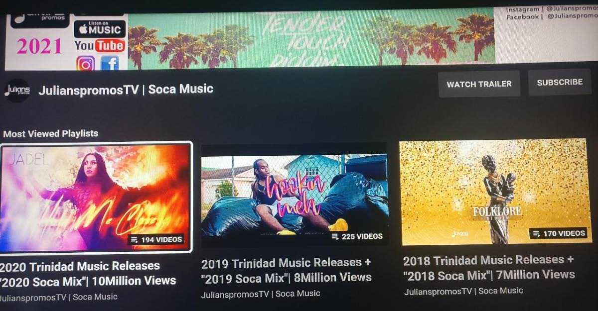 Youtube Soca Page Hits 1m Subscribers Cnc3