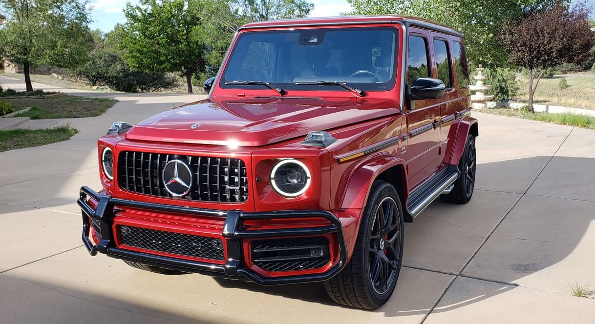 Rare Designo Cardinal Red Metallic Mercedes Amg G63 For Sale