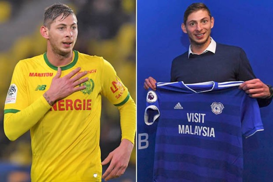 Image result for Cardiff City player Emiliano Sala onboard craft