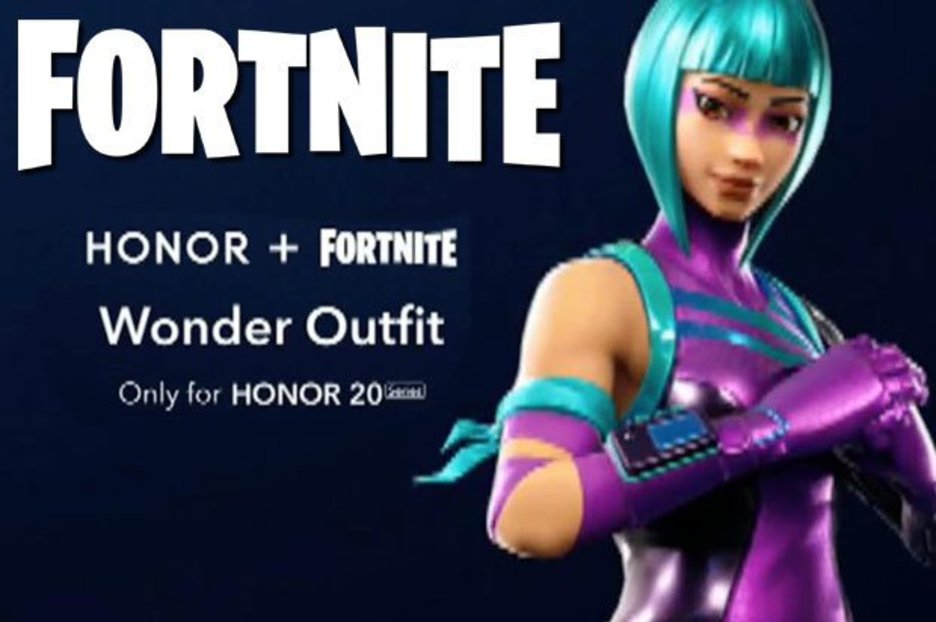 fortnite honor wonder skin how do you get the fortnite honor wonder outfit - honor 20 phone fortnite skin