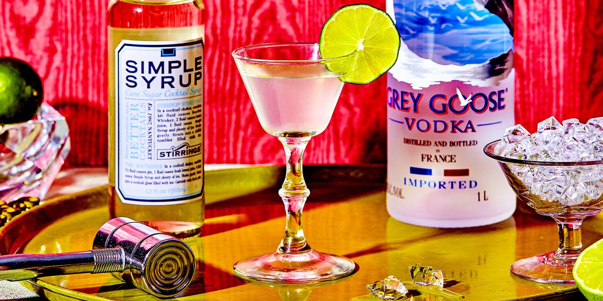 Sweetened Lime Cocktail Gin Vodka Lime Juice Best Vodka Gimlet
