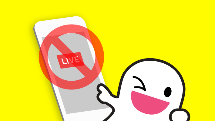 What is a live chat on snapchat