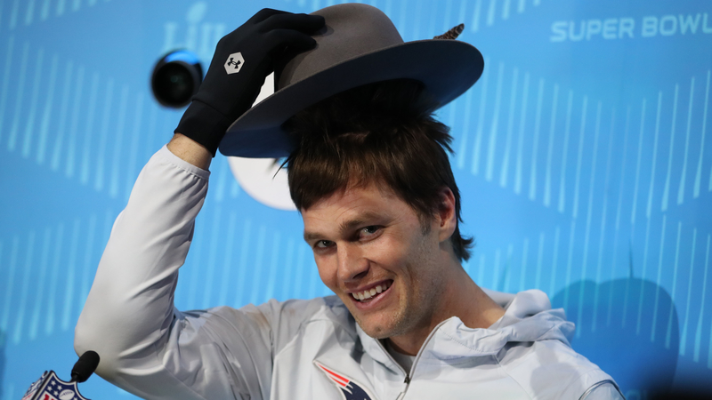 tom brady cowboy hat
