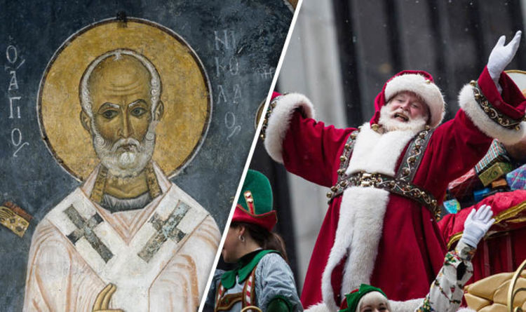 st nicholas and santa claus