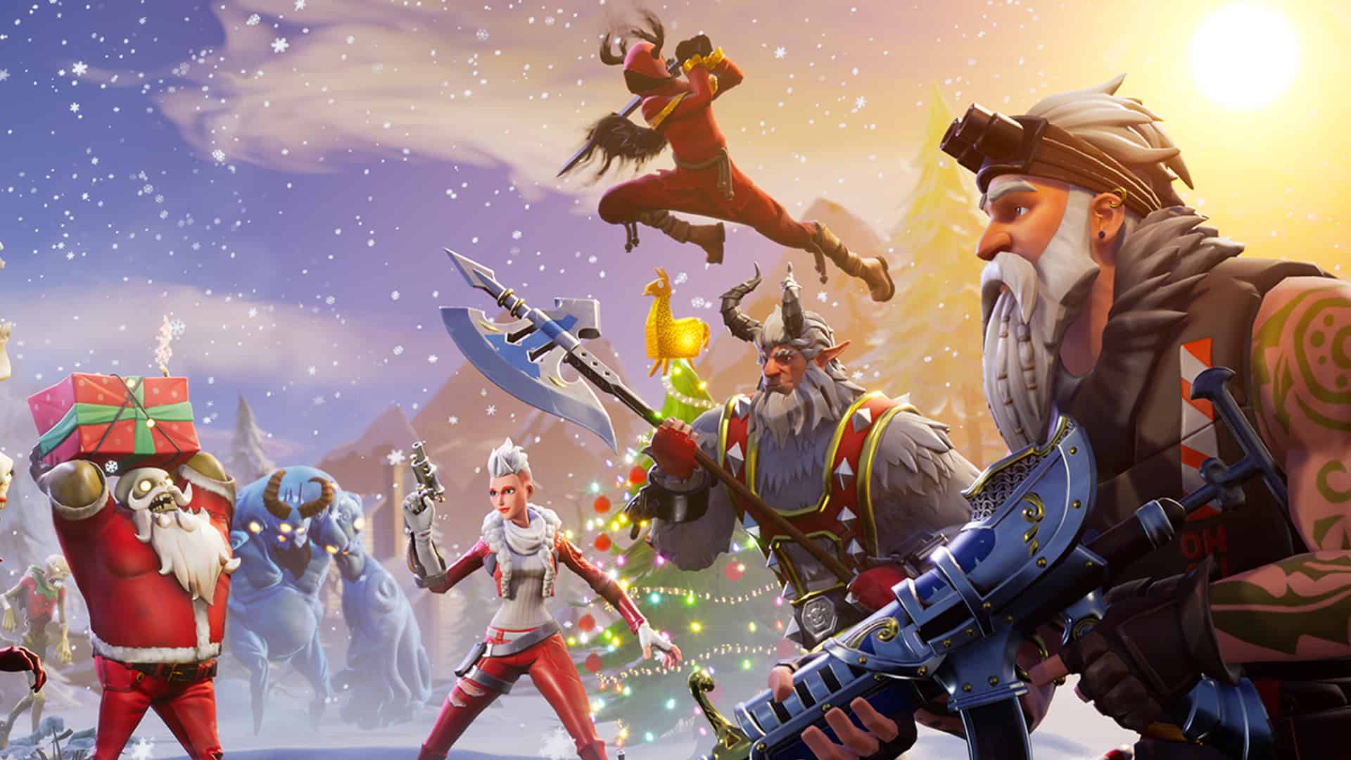 Fortnite Save The World Winter Event Fortnite Patch V7 10 Features Epic Winter Themed Festivities