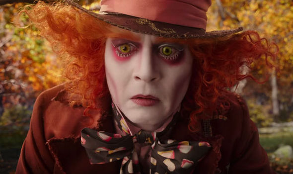 Image result for Depp as Mad Hatter