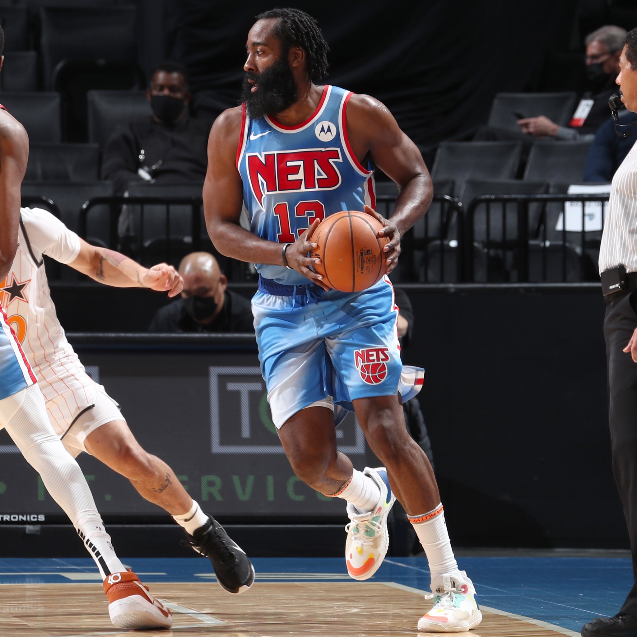 Kevin Durant Says James Harden Is Underrated As A Defender