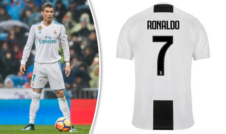 cristiano ronaldo jersey number