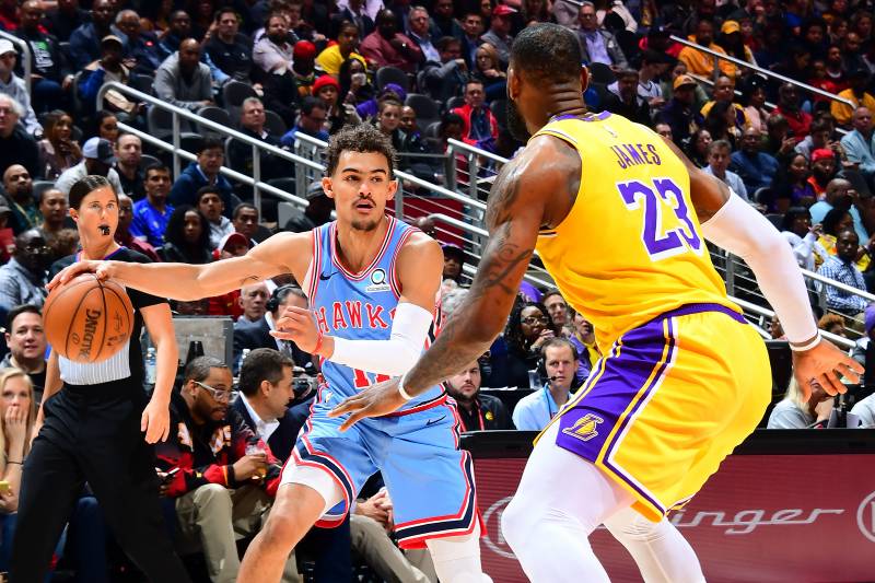Trae Young Explains Why He Picked The Lakers As The Favorite To Win The Title Talkbasket Net