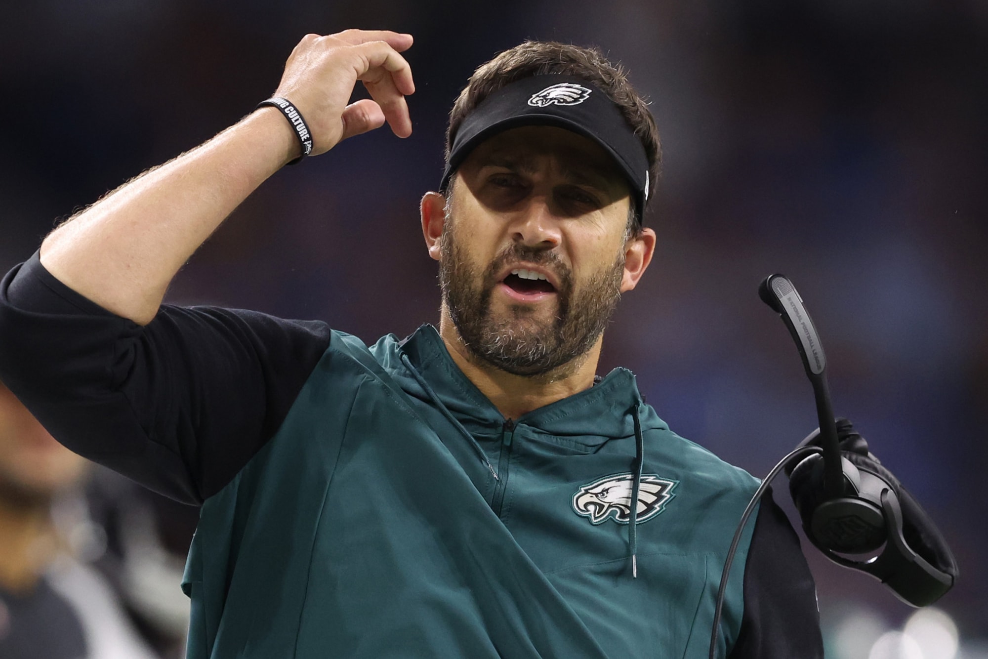 Eagles HC Nick Sirianni swipes Cowboys' slogan in post-win celebration