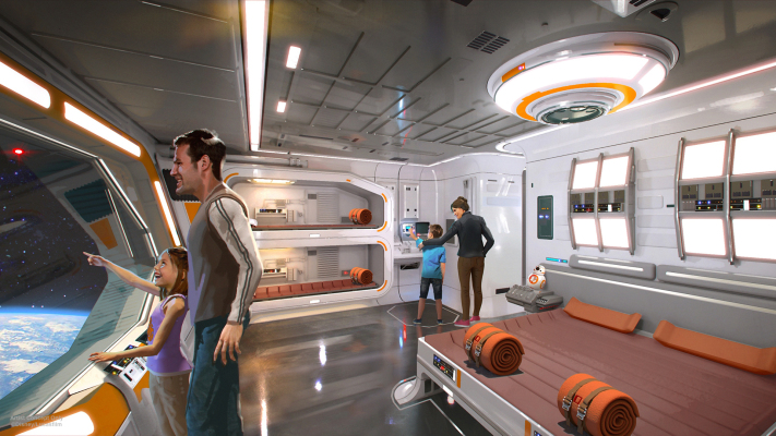 Disney Is Opening An Immersive Star Wars Hotel Where Each Guest Gets A Storyline Techcrunch - Disney Themed Ceiling Lights