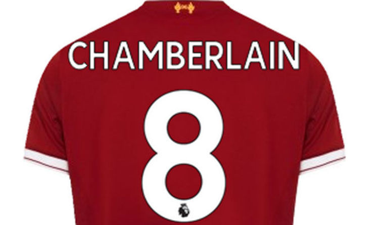 chamberlain jersey number