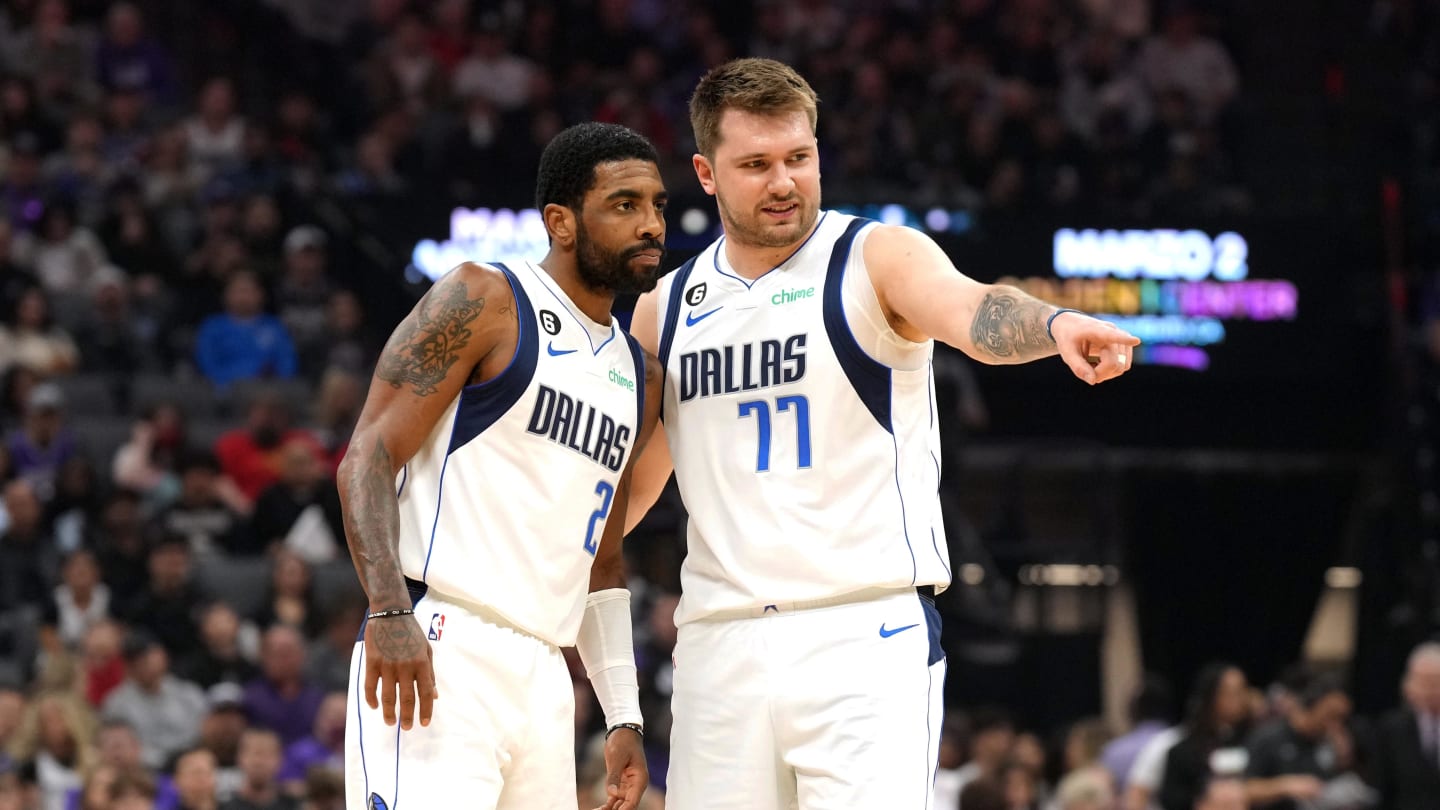 Kyrie Irving Reacts to Trade, Playing Alongside Luka Doncic