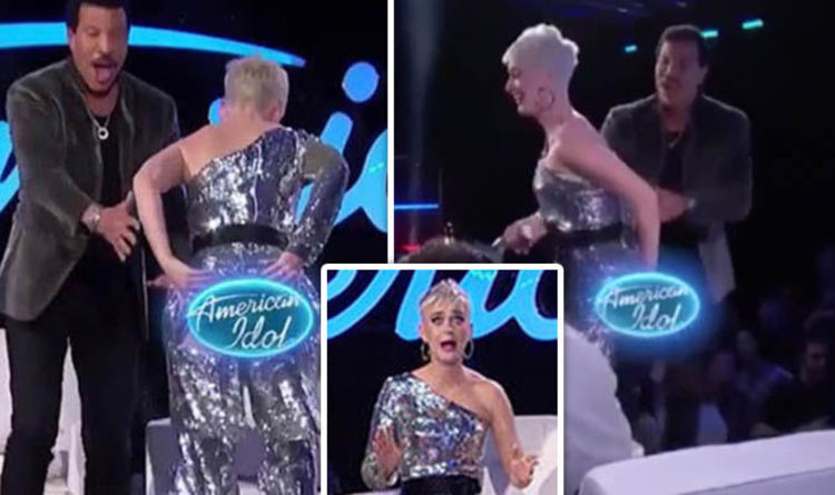 Katy Perry Singer Exposes Bottom On American Idol In Very Awkward