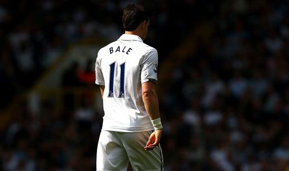 gareth bale jersey number