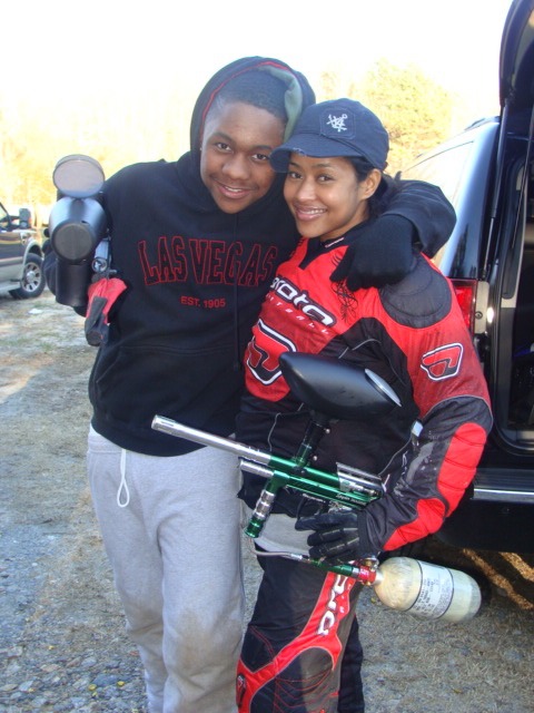 Photo of Lisa Wu  & her Son  Jordan Sweat