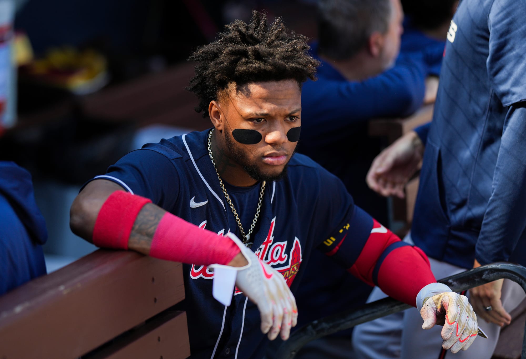 Ronald Acuña Jr. had wild HR trot, then retired from Venezuelan league