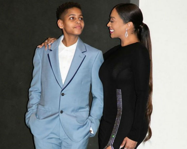 LA LA ANTHONY'S SON, KIYAN, IS NOW TALLER THAN HER!