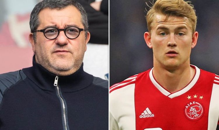 Hasil gambar untuk Matthijs de Ligt  mino raiola