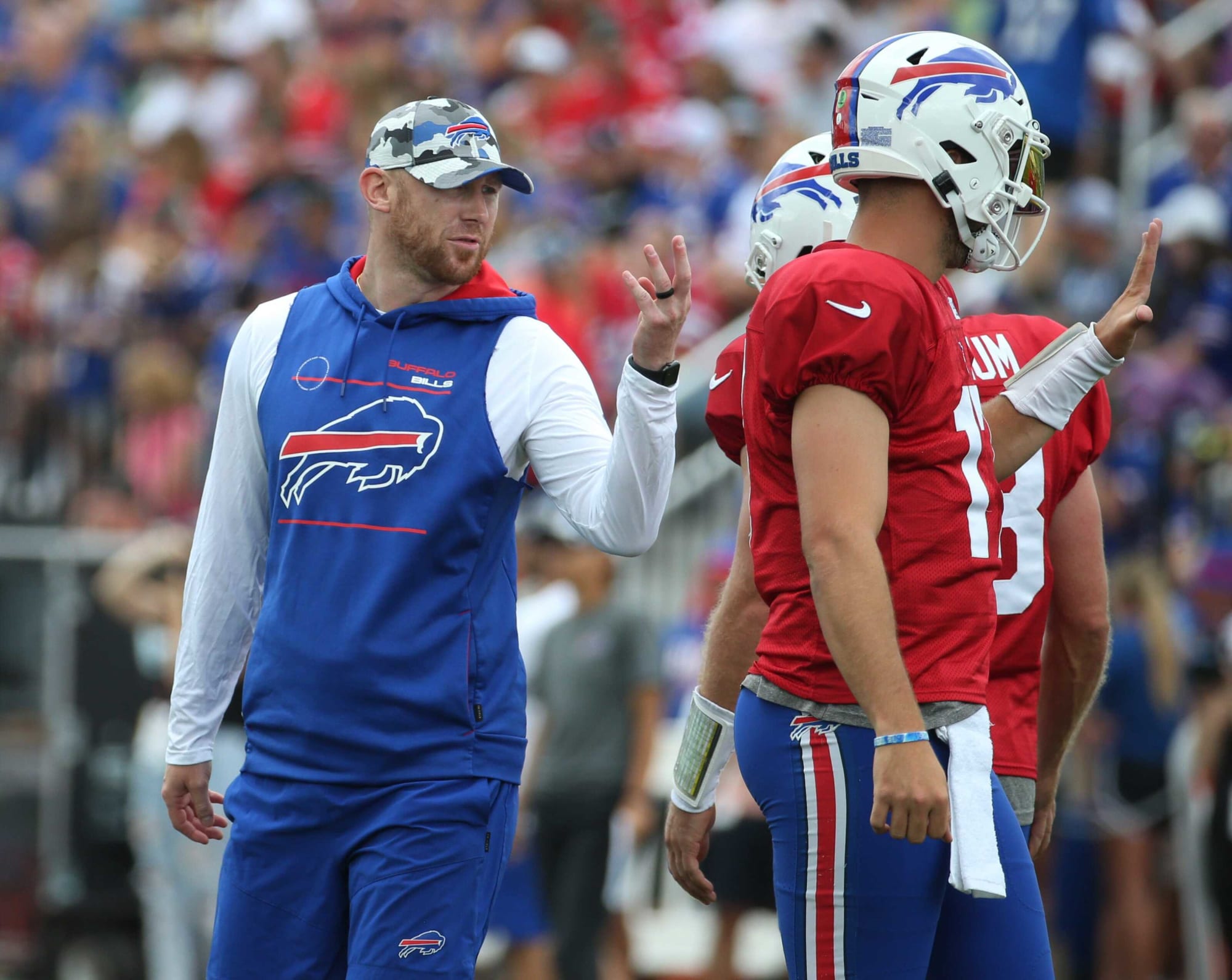 Panthers interview Bills offensive coordinator Dorsey