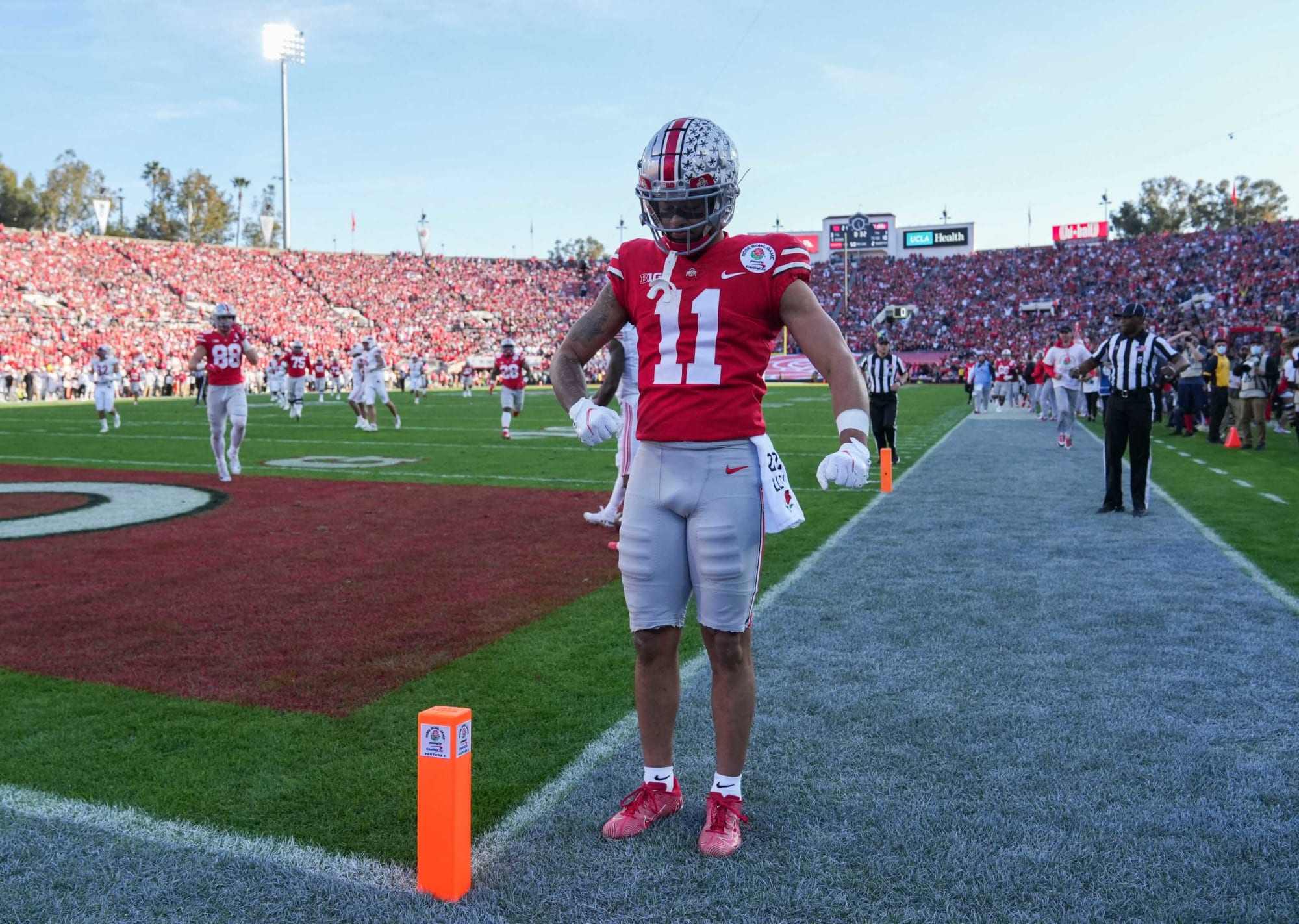 Ohio State WR Jaxon Smith-Njigba is the most-mocked player to the