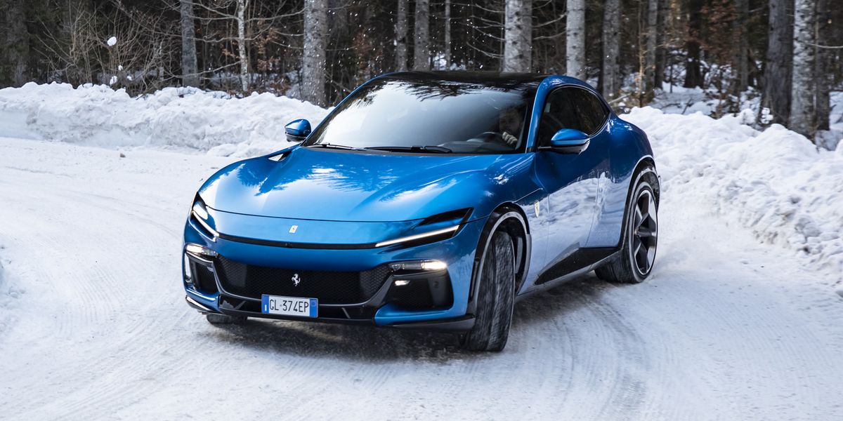 The 2023 Ferrari Purosangue SUV Is Here With 715 Horsepower and Rear-Hinged  Doors