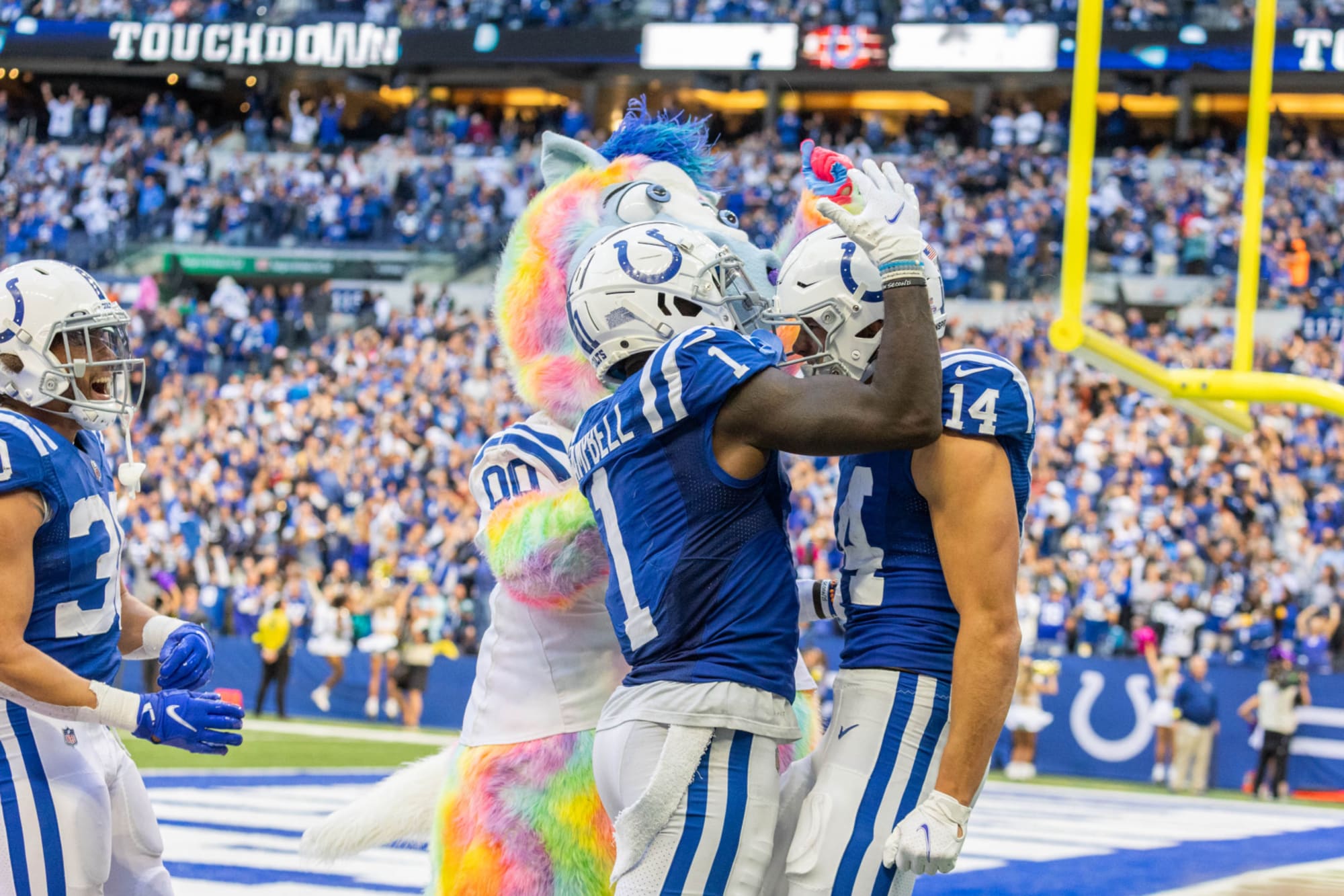 Colts: Parris Campbell's jersey change will hopefully signify