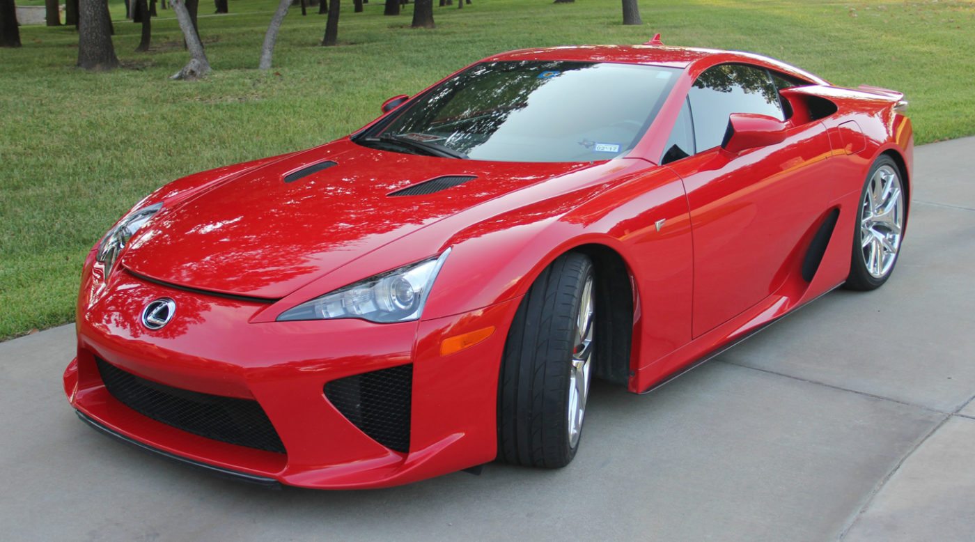Absolutely Red Lexus Lfa Looking For New Owner