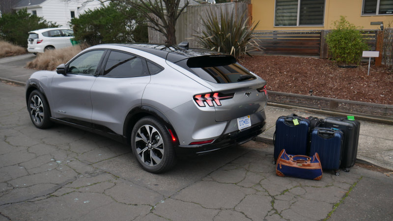 21 Ford Mustang Mach E Cargo Capacity Tested