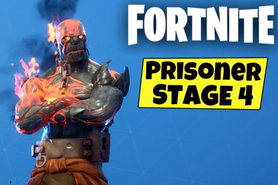 fortnite prisoner stage 4 skin latest news when will stage 4 of the prisoner skin release - fortnite xbox skin gameplay